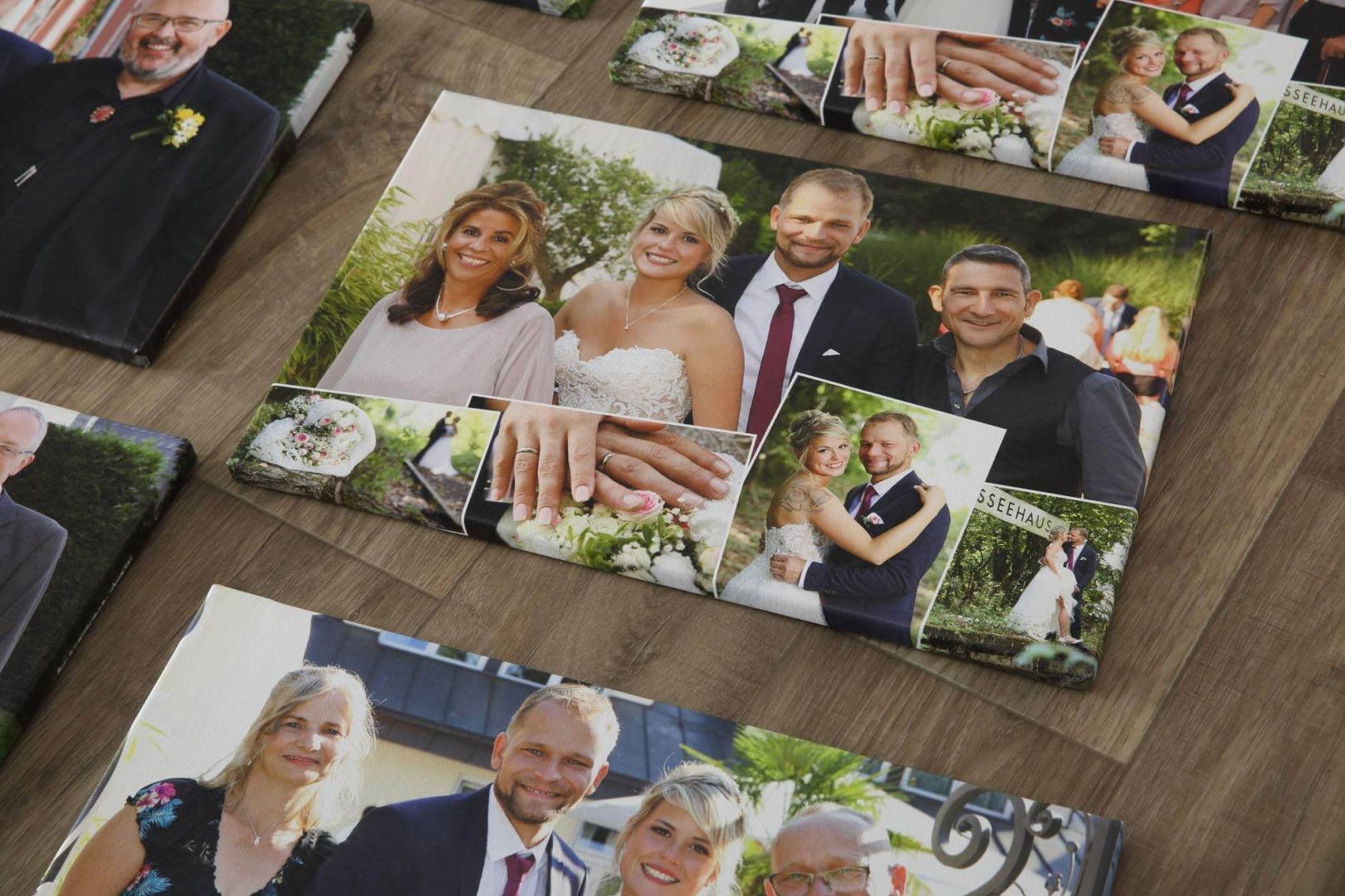 Hochzeitsleinwände - eine schöne Geschenkidee!